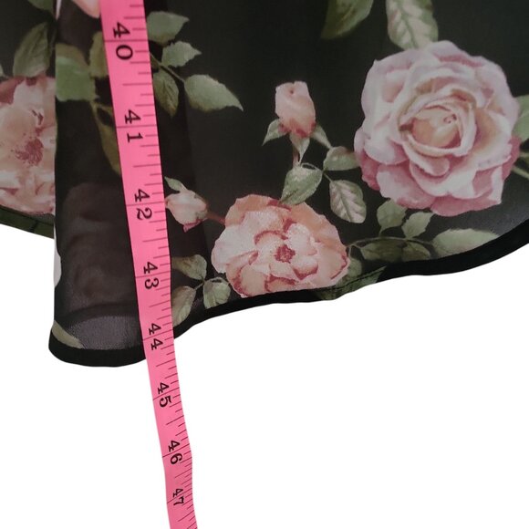 FOREVER 21 // Floral Sleeveless Blouse // Summer Wear - Picture 6 of 6